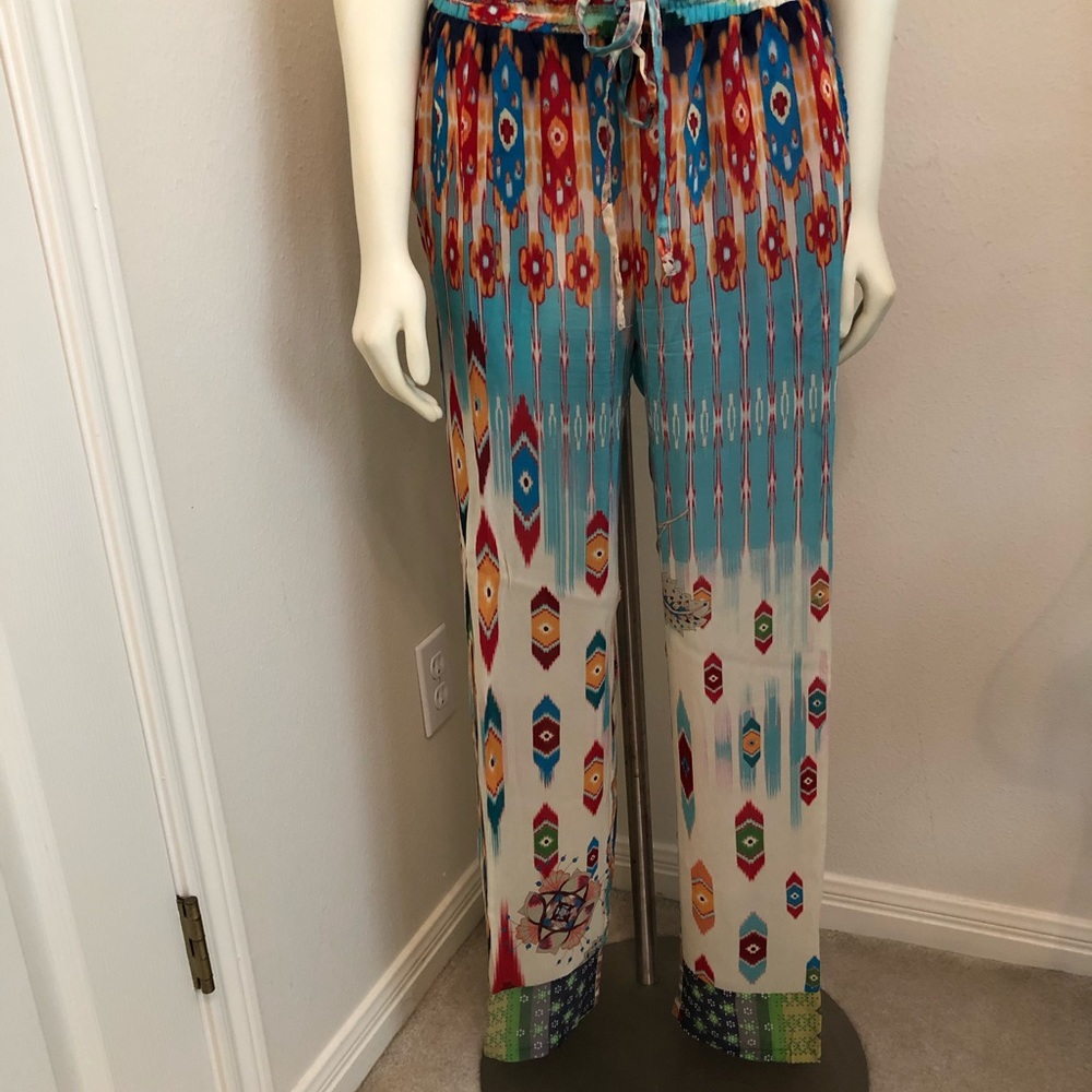 Johnny Was wide leg pants